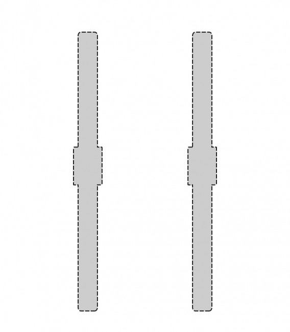 Instalação 2 US Box em prancha Redwoodpaddle