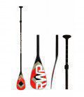 Pagaia SUP Player Ajustável Black Red