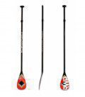 Pagaia SUP Player Ajustável Black Red