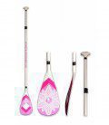 Pagaia SUP Player Ajustável White Pink